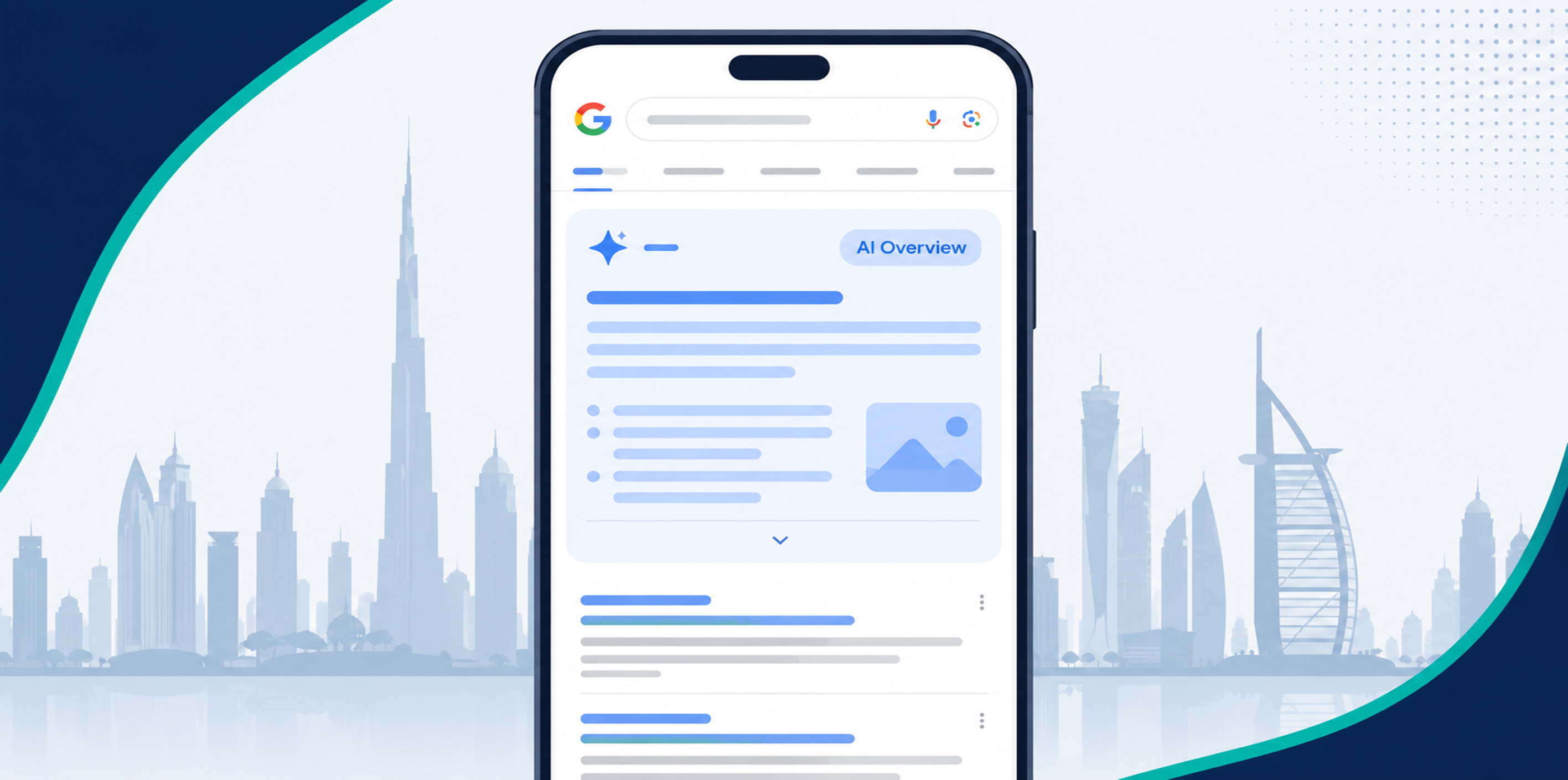 How Google AI overview affects organic traffic